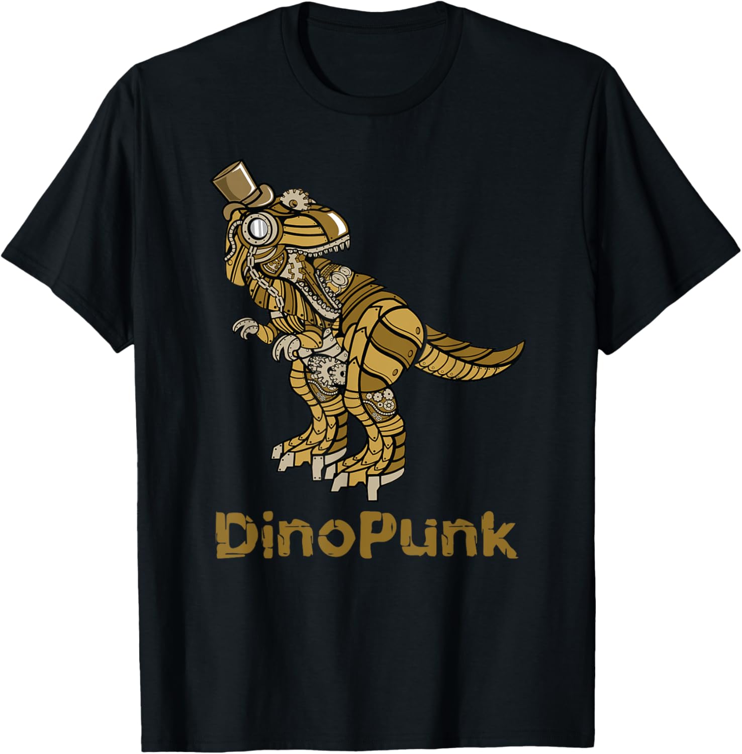 DinoPunk Dino Punk T-Rex Steampunk T-Shirt