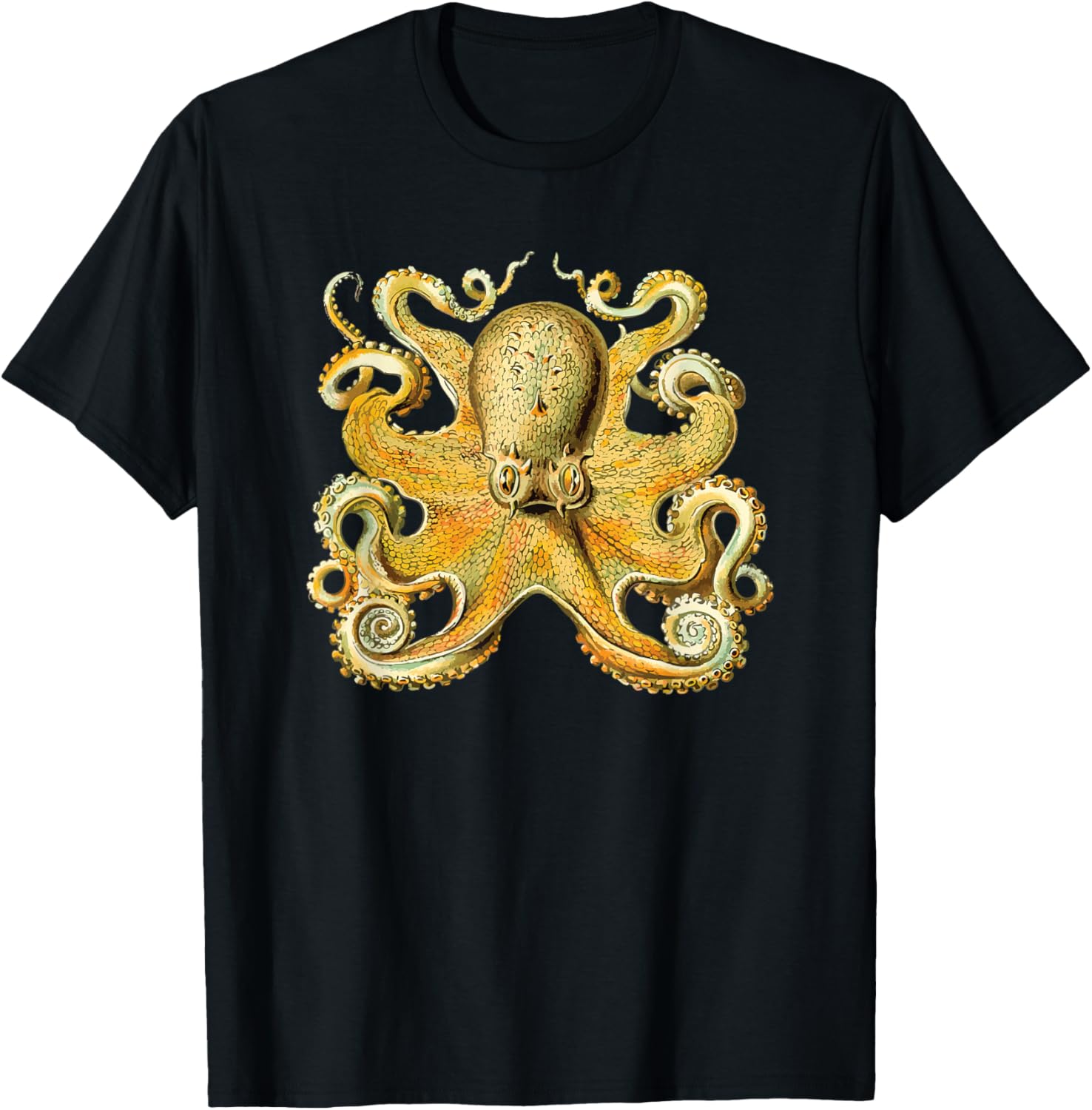 Vintage Haeckel Octopus - Cephalopod Octopoda Ocean T Shirt