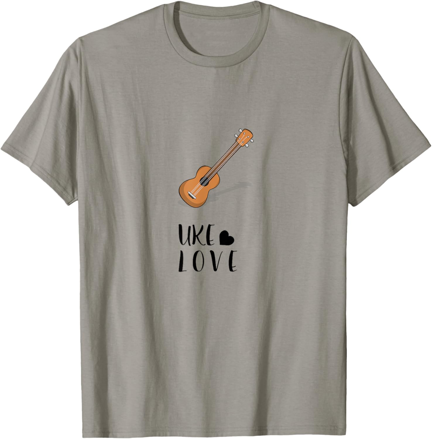 Mahalo Aloha Hawaiian Acoustic Ukulele Uke Love T-Shirt